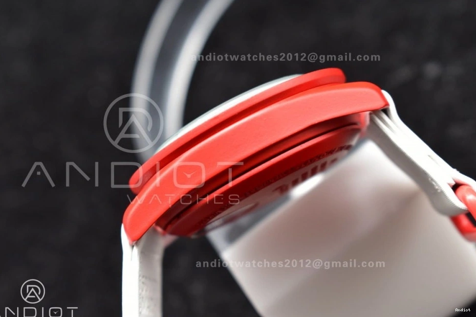 Swatch Moonwatch Mission Bioceramic to on Omega Mars Quartz Nylon x Strap 0105